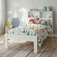 Joni Single Bed Wooden with