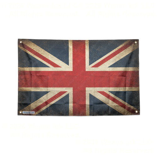 Vintage union jack flag - jack,