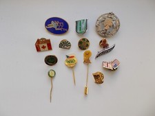 VINTAGE 15 PIN BADGES JOB LOT