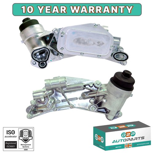 Oil cooler filter - oil, housing