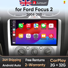 Apple Carplay Car Stereo Radio Android 13 GPS Navi BT For Ford Focus 2004-2011 