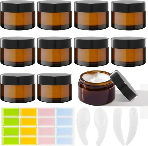 10pcs 30ml empty amber - 30ml,