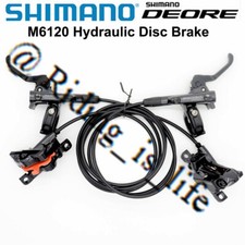 Shimano Deore M6120 BL-M6100+BR-M6120 Hydraulic Disc Brake 4-Piston Rotor Option