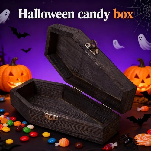 Small coffin jewelry box - coffin,