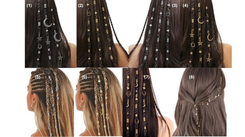 Hair cuffs clip - on,