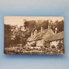 Lowestoft Postcard C1915 Real Photo Suffolk Lighthouse Score Old Cottages