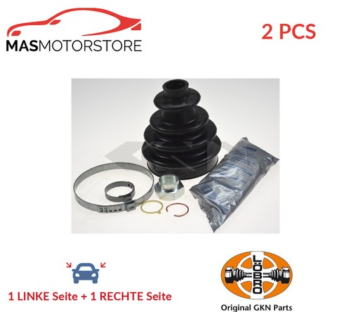 Axle boot driveshaft - axle, pair