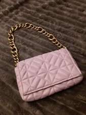 ZARA Quilted Padded Violet /