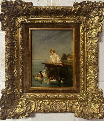 19th oil painting after - c,