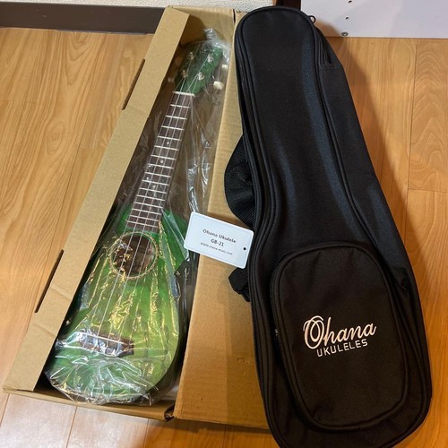 Ohana soprano ukulele green - ukulele,