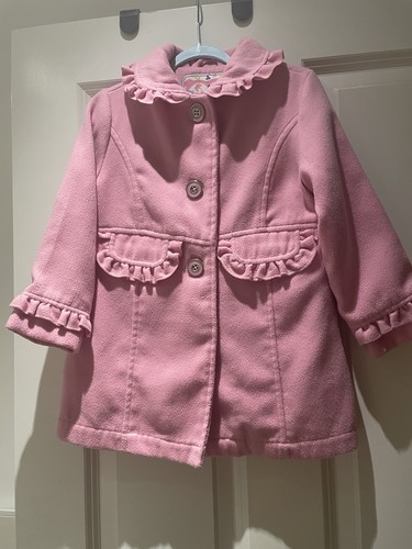 Girls pink coat size years - girls,