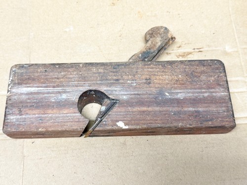 Vintage wooden rebate plane - vintage,