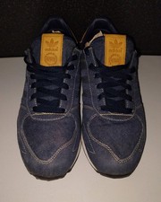 adidas La Trainer Denim Blue Men's Trainers UK 9 Vintage 2011 Can't Buy Anywhere
