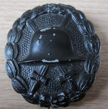 WW1 German Wound Badge - black