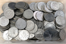 100 x France French 1 Franc