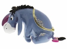 Disney Treasured Trinkets Eeyore Figurine Jewellery Box Crystals  Organiser
