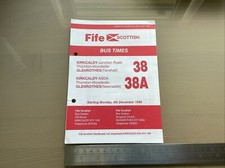 Fife Scottish Bus Group Route