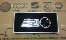 NEW GENUINE VOLKSWAGEN   R   SILVER KEYRING   5H6087010