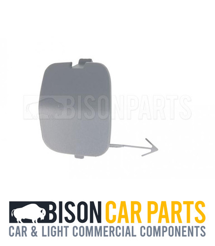 Front bumper tow eye - cover, for