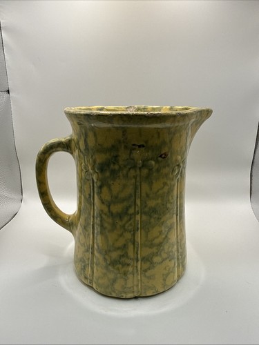 Antique large yellow - antique, ware