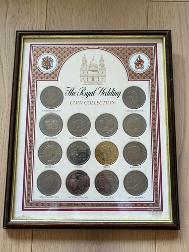 The royal wedding - wedding, coin