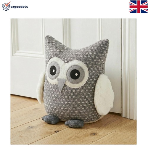 Cute knitted owl door stop - cute,