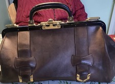 Gladstone Vintage Bag Brass