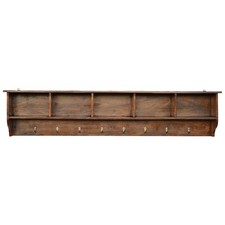 Wall Mounted Rustic Storage