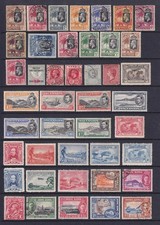 British Commonwealth Stamps MM, used. QV - GVI. Cat approx £510?