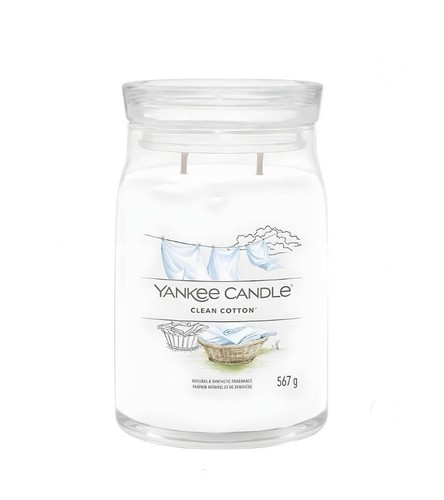 Yankee candle clean - candle, cotton