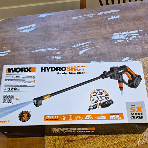 Worx hydroshot wg625 20v - wg625,