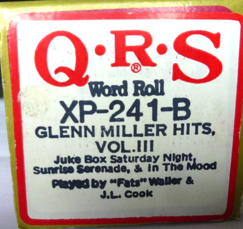 Pianola roll extended play - roll,