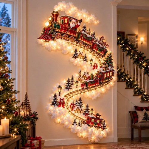 Led christmas magic trail - magic, wall