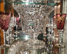 Large Heavy Cut Crystal Bowl