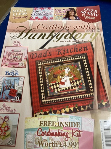 Hunkydory magazine card making - magazine,