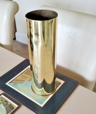 Large 1943 Trench Art Brass
