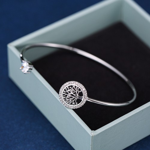 Tree life bangle - bangle, womens