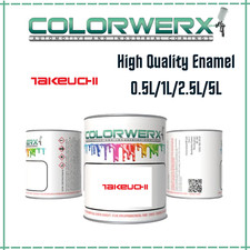 Takeuchi Red/Light Grey  Paint