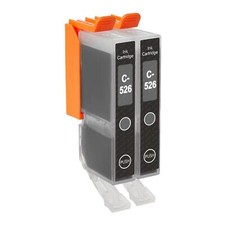 2 Grey Ink Cartridges for Canon PIXMA iP4850 iP4950 iX6550 MG5150 MG5200