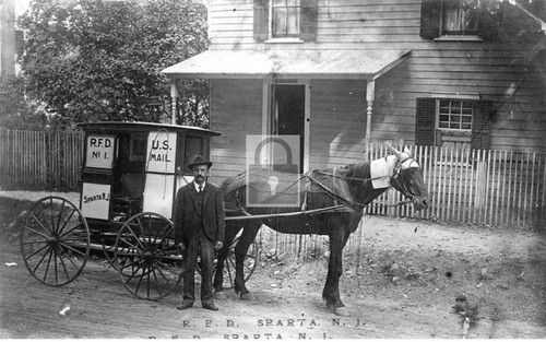 1912 rfd mail carrier - 1912, horse