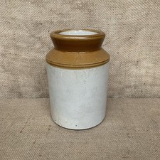 Vintage stoneware jar - stoneware,