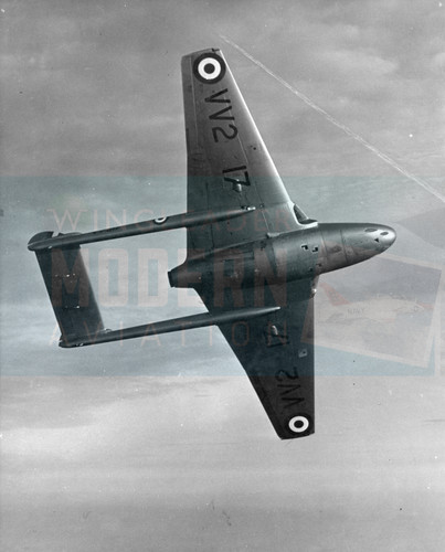 Havilland 100 vampire - d.h.,