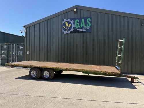 25ft bale trailer smooth - bale, trailer✅smooth