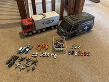 Micro Machines Mega Bundle! 2 Playsets. 76 Vehicles Inc Jada Nano BTTF & FnF