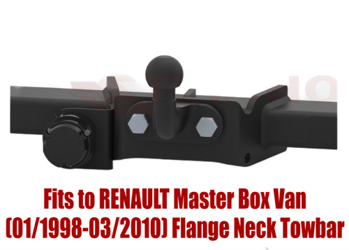 Flange neck tow - tow, for