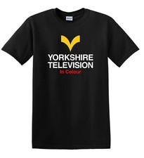 YORKSHIRE TV IN COLOUR LOGO Yorkshire Televison RetroT-shirt Sizes Small - XXL