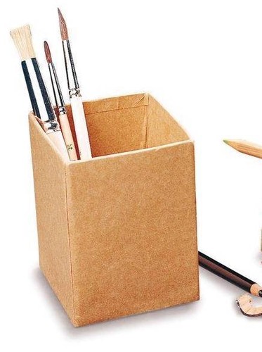 Pencil box holder - holder, paper