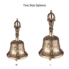 Tibetan Buddhist Bell Bronze
