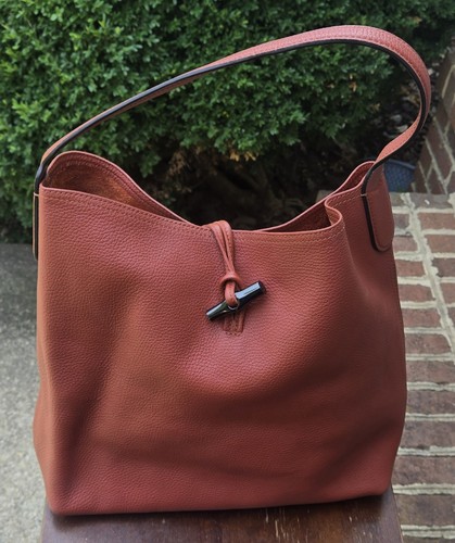 Longchamp hobo bag red - longchamp,