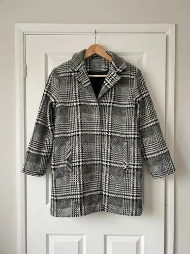 Next girls checked - checked, coat